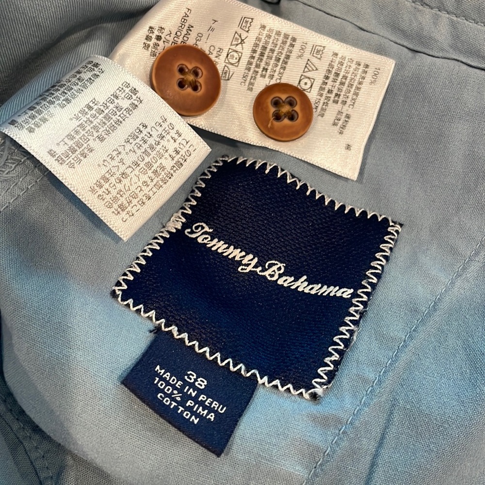 Mens blue shirts 38” waist overall length 22 1/1” excellent condition MAKE OFFER